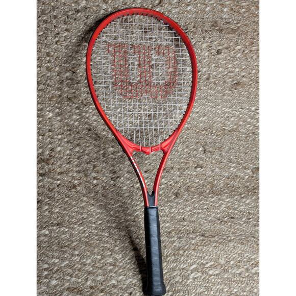 Wilson Pro Staff Precision XL 110 Red Tennis Racket for Adults Grip Size - Picture 11 of 11
